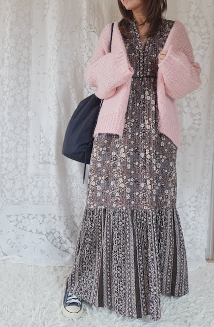 ＜Sara Mallika＞Flower Print Dress