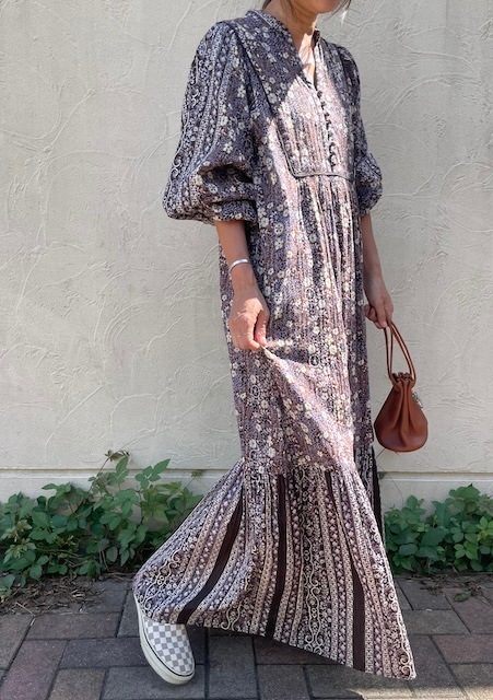 ＜Sara Mallika＞Flower Print Dress