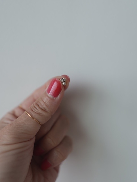 ＜Indian Jewelry＞silver flowers petit pierce