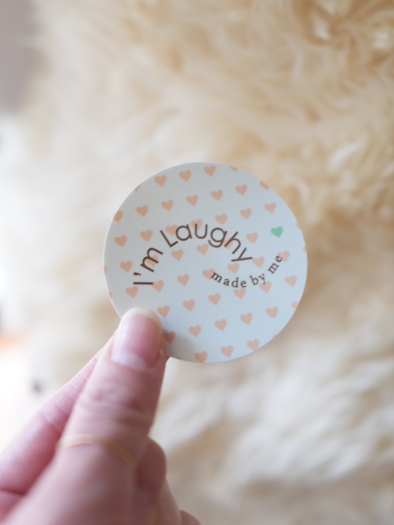 ＜I'm Laughy＞original sticker No.1
