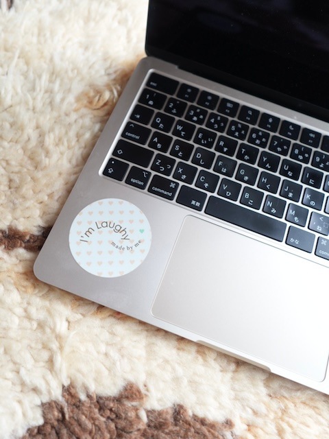 ＜I'm Laughy＞original sticker No.1