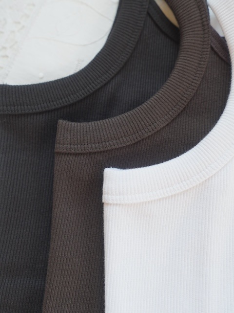 ＜Carouselambra＞stretch rib cami