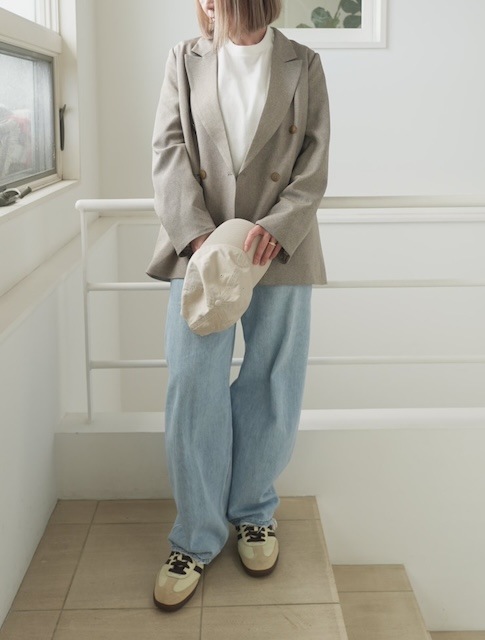 ＜select＞lace cuff jacket