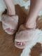 ＜select＞sheep fur sandal