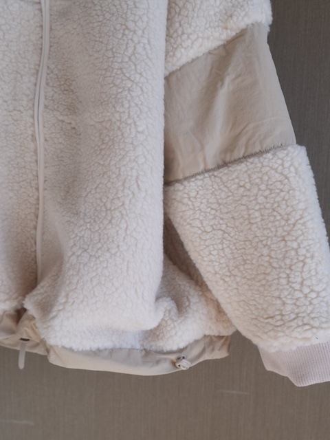 ＜flamingo firm＞stand collar boa blouson