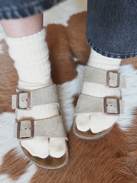 ＜select＞alpaca mix tabi socks