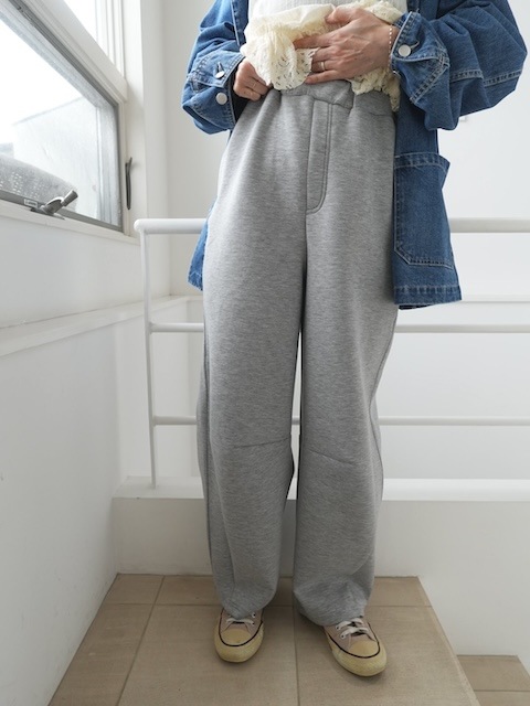 ＜select＞barrel leg pants