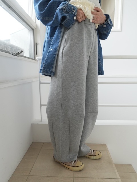 ＜select＞barrel leg pants