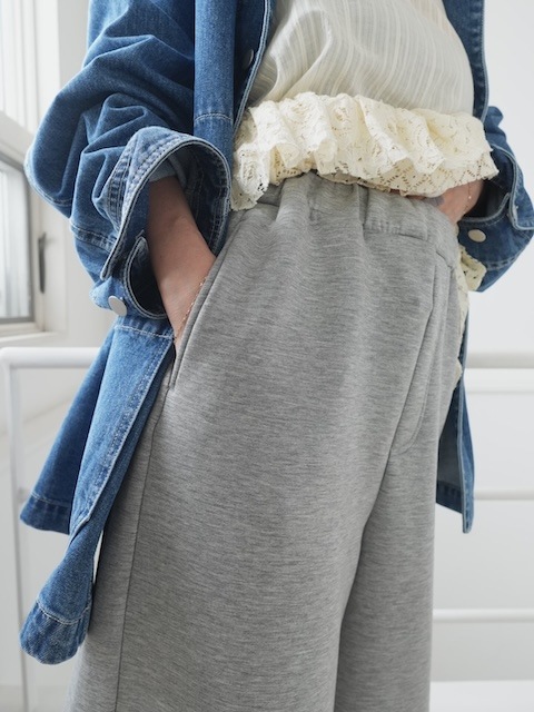 ＜select＞barrel leg pants