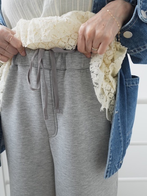 ＜select＞barrel leg pants