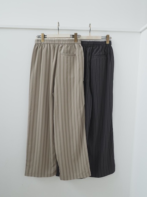 ＜select＞stripe easy pants