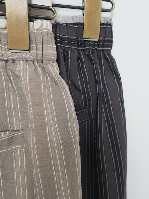 ＜select＞stripe easy pants