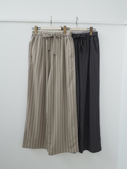 ＜select＞stripe easy pants