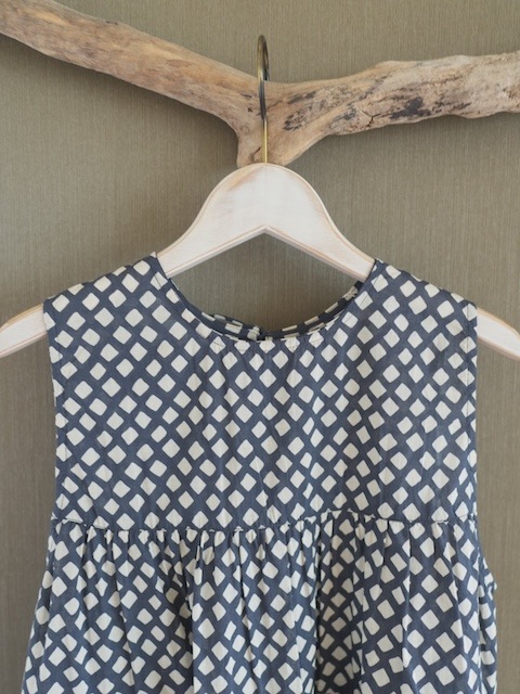 ＜fanaka＞cotton tunic blouse