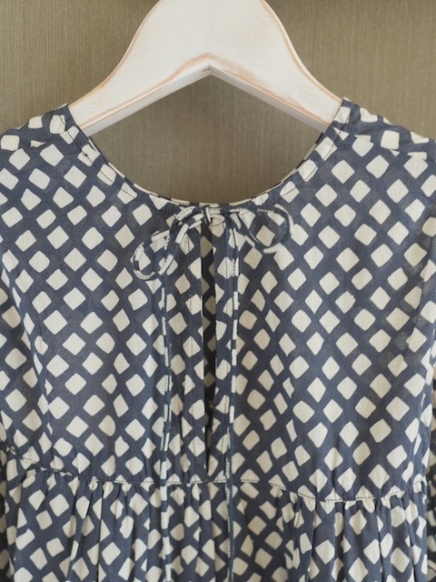 ＜fanaka＞cotton tunic blouse