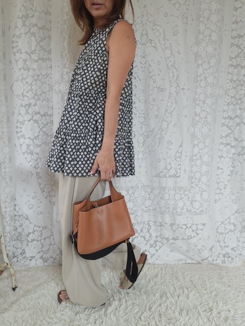＜fanaka＞cotton tunic blouse