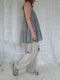 ＜fanaka＞cotton tunic blouse