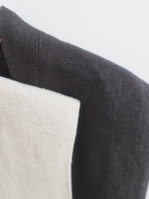 ＜select＞linen mix gilet