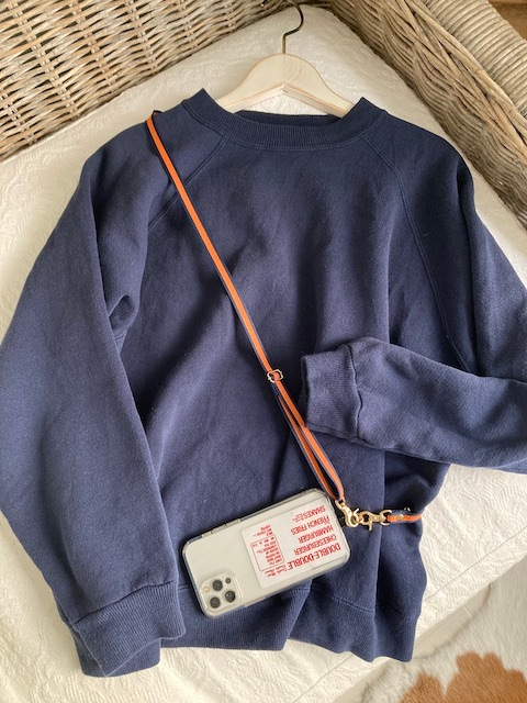 ＜HOSU.ATPD＞NARROW stripe strap