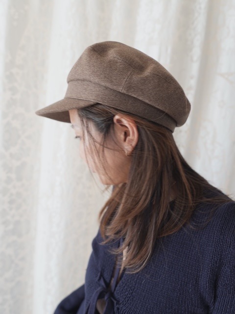 ＜select＞twill marine cap