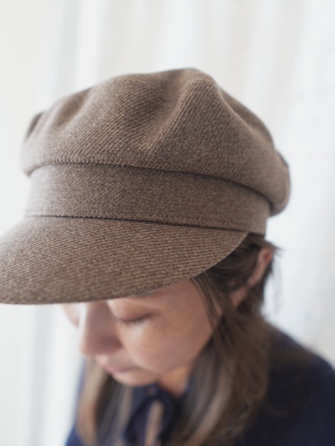 ＜select＞twill marine cap
