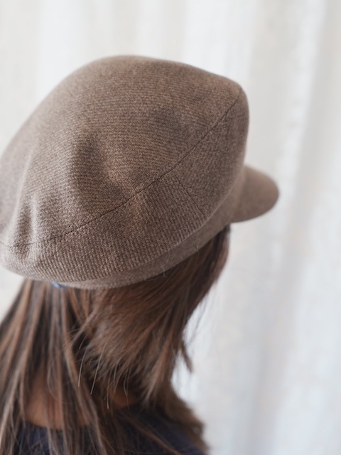 ＜select＞twill marine cap