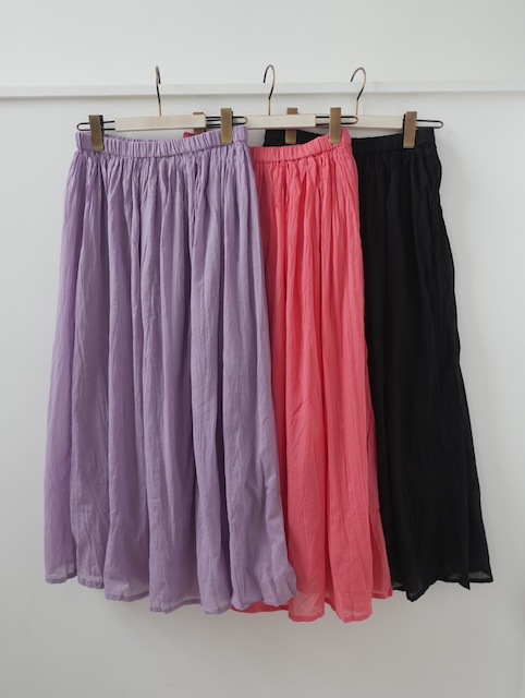 ＜select＞color india cotton skirt