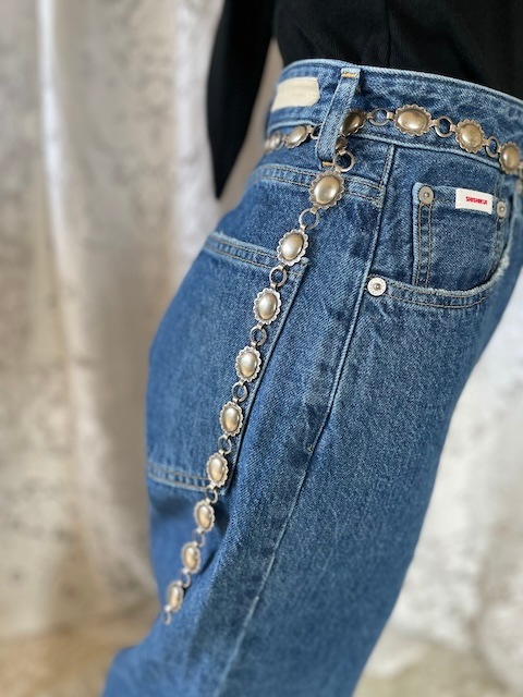 ＜Indian Jewelry＞nickel concho belt