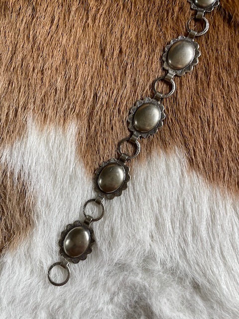＜Indian Jewelry＞nickel concho belt
