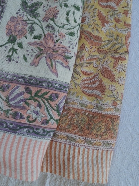 ＜select＞indian cotton mulch fabric