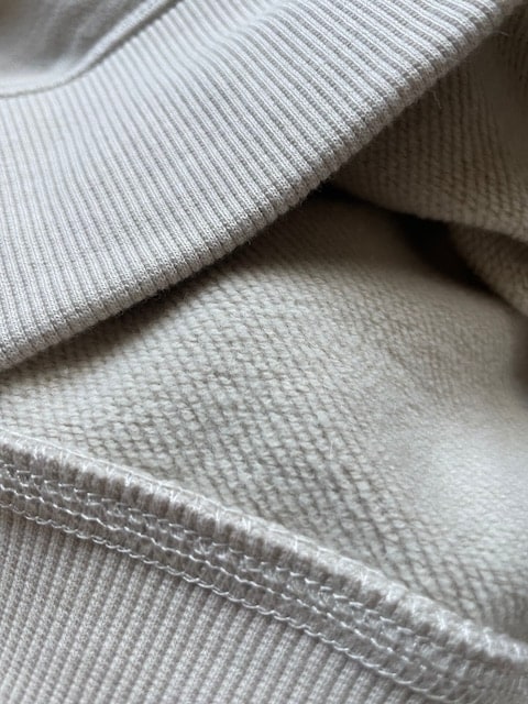 ＜select＞classic crew sweat tops