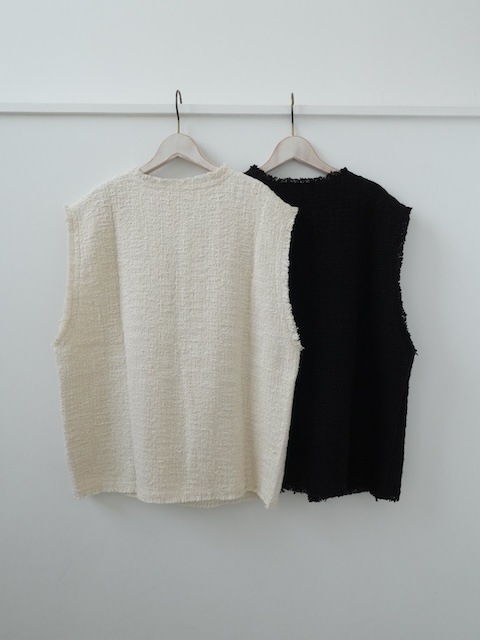 ＜select＞tweed jacke vest