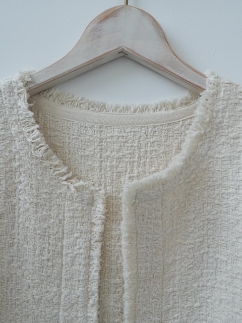 ＜select＞tweed jacke vest