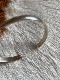＜Indian Jewelry＞plane silver bangle