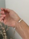 ＜Indian Jewelry＞plane silver bangle
