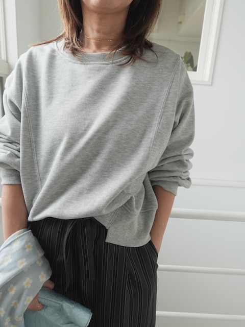 ＜select＞random hem shiny sweat