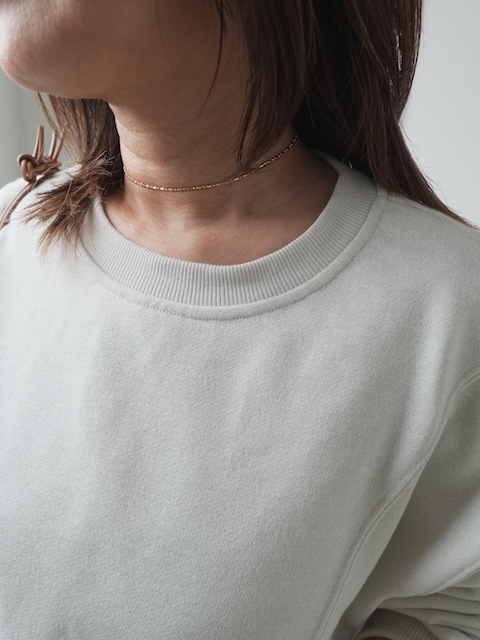 ＜select＞random hem shiny sweat