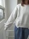 ＜select＞random hem shiny sweat