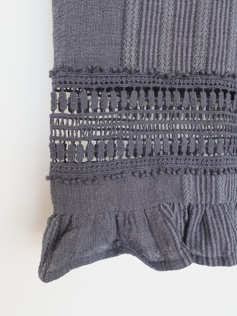 ＜select＞crochet lace easy pants