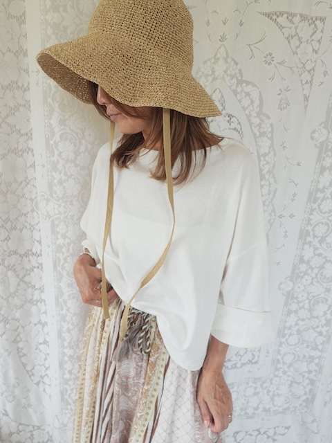 ＜odds＞paper ribbon hat