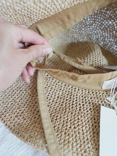 ＜odds＞paper ribbon hat