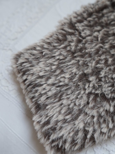 ＜select＞eco fur fluffy cardigan