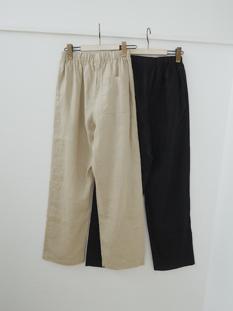 ＜select＞linen easy pants