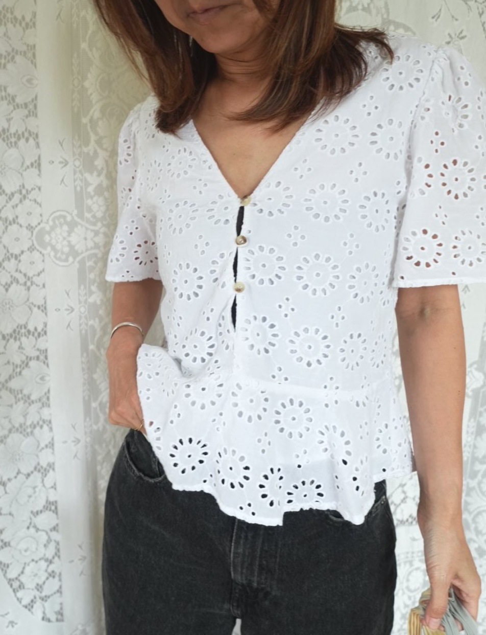 ＜vintage＞cotton tops①