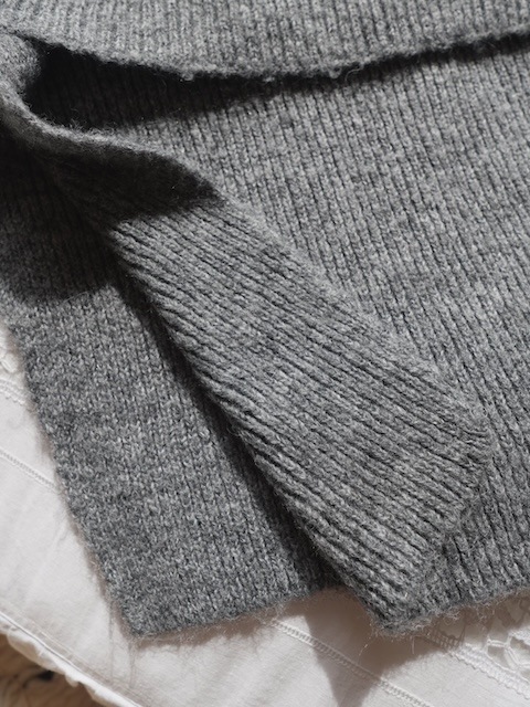 ＜select＞short knit neck warmer