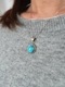 ＜Indian Jewelry＞OvalTurquoiseNecklace
