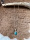 ＜Indian Jewelry＞OvalTurquoiseNecklace
