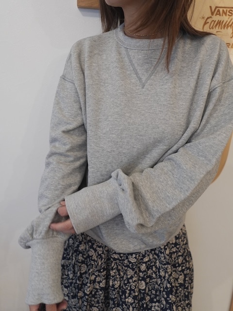 ＜select＞V-Gusset sweat