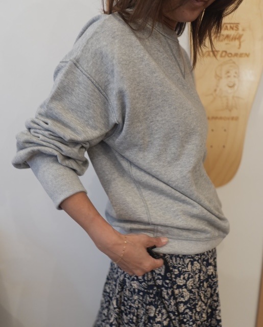 ＜select＞V-Gusset sweat