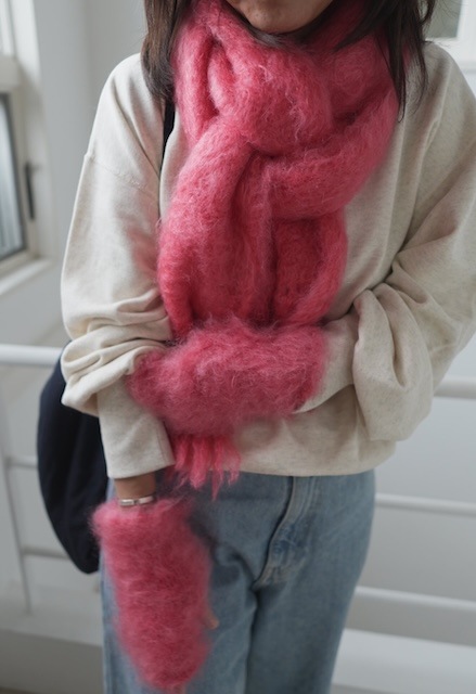 ＜select＞V-Gusset sweat